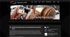 Desktop Screenshot of newlineasp.com